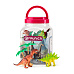 FAUNICA Zvířátka figurky sada v MEGA tubě - Dinosauři