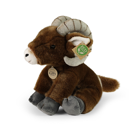 Rappa Plyšová ovce tlustorohá sedící 28 cm ECO-FRIENDLY