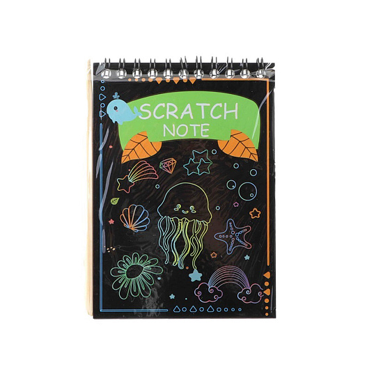 Rappa Vyškrabovací notes 10 listů 14x10 cm