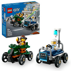 LEGO City 60459 Závodní balíček: Letadlo vs. nemocniční lůžko LEGO City 60459 Závodní balíček: Letadlo vs. nemocniční lůžko