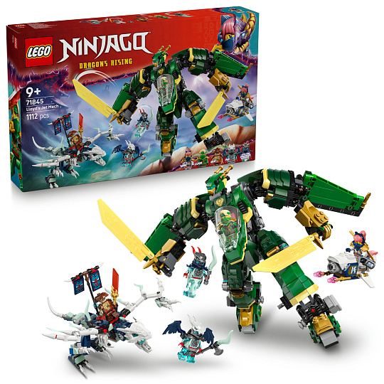 LEGO NINJAGO® 71845 Lloydův tryskáčový robot