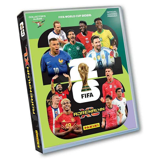 Panini FIFA WORLD CUP 2026 - ADRENALYN - binder