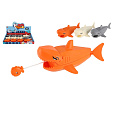 Teddies Zvířátko žralok na natažení do vody plast 13x8cm 3 barvy