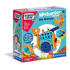 Clementoni Mechanická laboratoř Junior - Vodní zvířata Clementoni Mechanická laboratoř Junior - Vodní zvířata