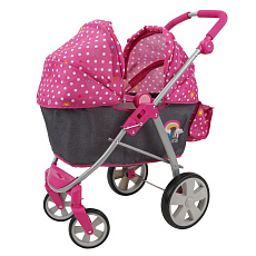 Five O Nine Crew Sourozenecký kočárek pro panenky - Puntík Five O Nine Crew Sourozenecký kočárek pro panenky - Puntík
