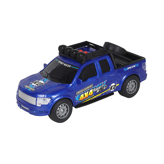 Mac Toys Auto se zvukem a světlem, modré