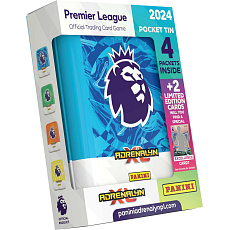 Panini PREMIER LEAGUE 2023/2024 - ADRENALYN - plechová krabička (pocket) Panini PREMIER LEAGUE 2023/2024 - ADRENALYN - plechová krabička (pocket)