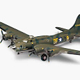 Academy Model Kit letadlo 12495 - B-17F "MEMPHIS BELLE" (1:72)