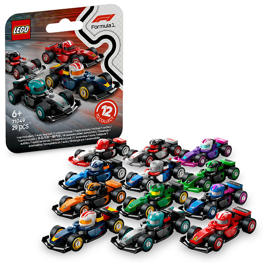LEGO 71049 Sběratelská závodní auta F1® LEGO 71049 Sběratelská závodní auta F1®
