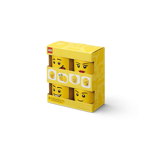 Smartlife LEGO úložná hlava (mini) Multi-pack 4 ks - NEW