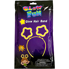 Glumi Mac Toys GLUMI Svítící čelenka -  Hvězdičky