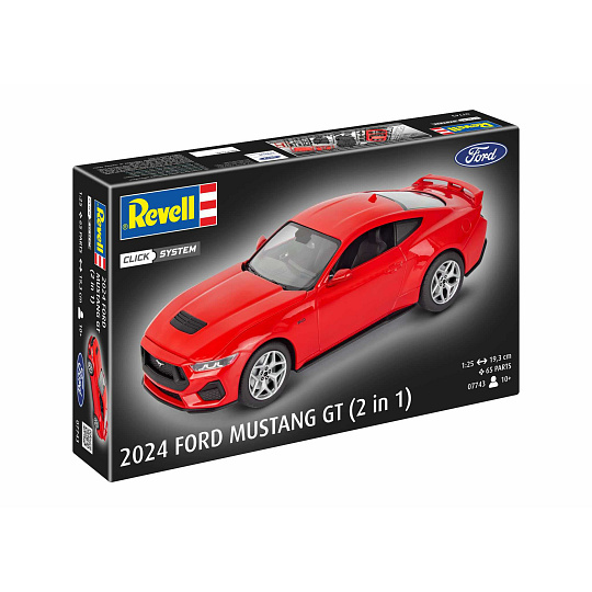 Revell EasyClick auto 07743 - 2024 Ford Mustang GT (1:25)