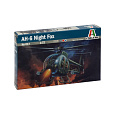 Italeri Model Kit vrtulník 0017 - AH-6 NIGHT FOX (1:72)