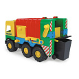 Auto middle Truck popelář plast 41cm Wader v sáčku