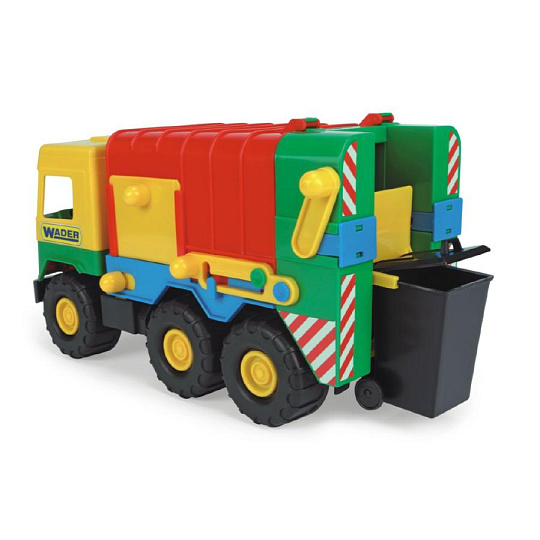 Auto middle Truck popelář plast 41cm Wader v sáčku Auto middle Truck popelář plast 41cm Wader v sáčku