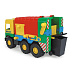 Auto middle Truck popelář plast 41cm Wader v sáčku