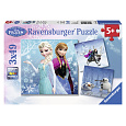 Ravensburger Disney Princess Ravensburger dětské puzzle Ledové království 3 x 49d