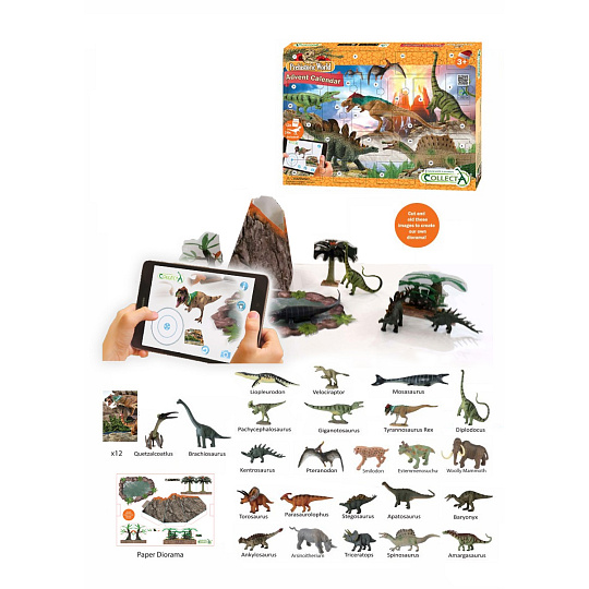 Collecta Mac Toys Adventní kalendář dinosauři