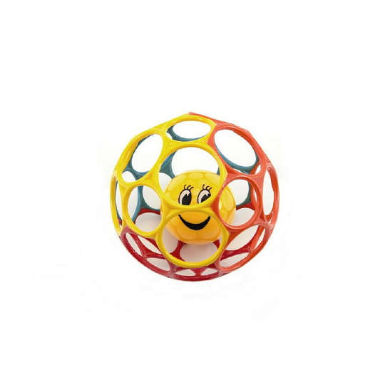 Teddies Míček s chrastítkem plast 12cm 6m+