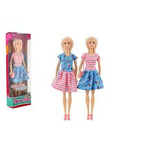 Panenka Lynna s dlouhými vlasy plast 30cm 2 barvy v krabičce 10x33x5cm Panenka Lynna s dlouhými vlasy plast 30cm 2 barvy v krabičce 10x33x5cm