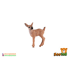 Jelen evropský kolouch zooted plast 4cm 