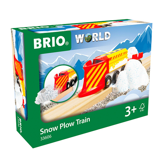 Brio 33606 Vlak se sněhovým pluhem Brio 33606 Vlak se sněhovým pluhem