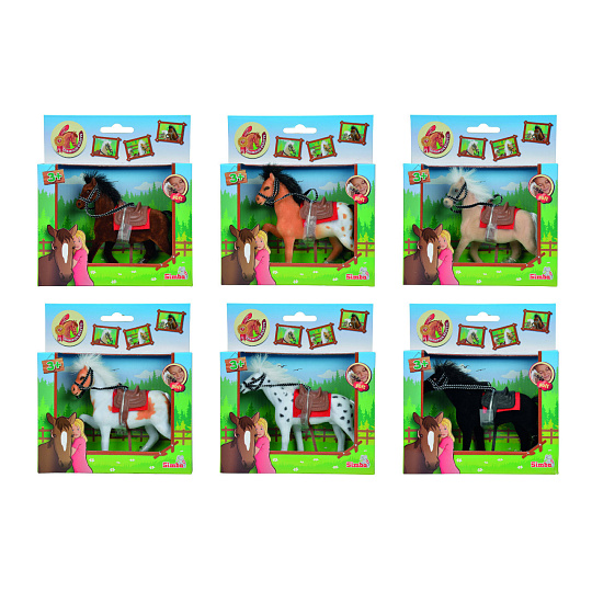 Simba Champion Beautys Simba Simba Kůň Beauty Pferde, 11 cm, 6 druhů