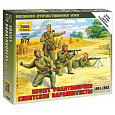 Zvezda Wargames (WWII) figurky 6138 - Soviet Paratroops (1:72)