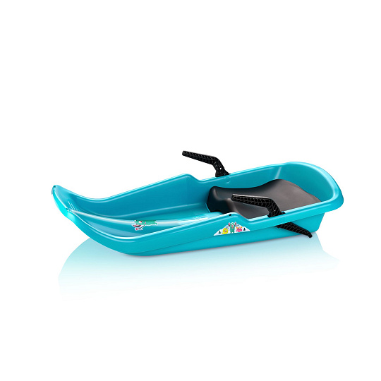 Boby Cyclone monster plast 80x39cm se sedátkem s brzdami azurové v sáčku Boby Cyclone monster plast 80x39cm se sedátkem s brzdami azurové v sáčku