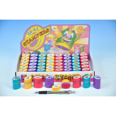 Wiky Razítka oválná zvířata safari 3x4cm asst 8 druhů