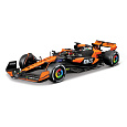 Bburago - RACE Formule F1 v dekorativním boxu, McLaren Team MCL38 (2024), 81# Oscar Piastr, 1:24