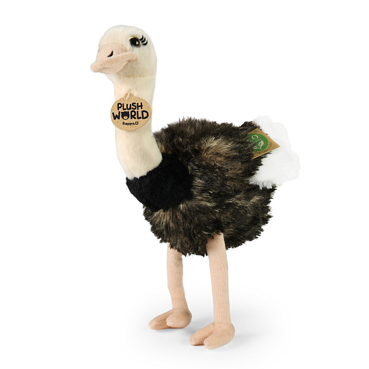 Rappa Plyšový pštros 33 cm ECO-FRIENDLY PLUSH WORLD Rappa Plyšový pštros 33 cm ECO-FRIENDLY PLUSH WORLD