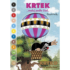 Rappa Omalovánka A5 Krtek 2 Maluj podle čísel