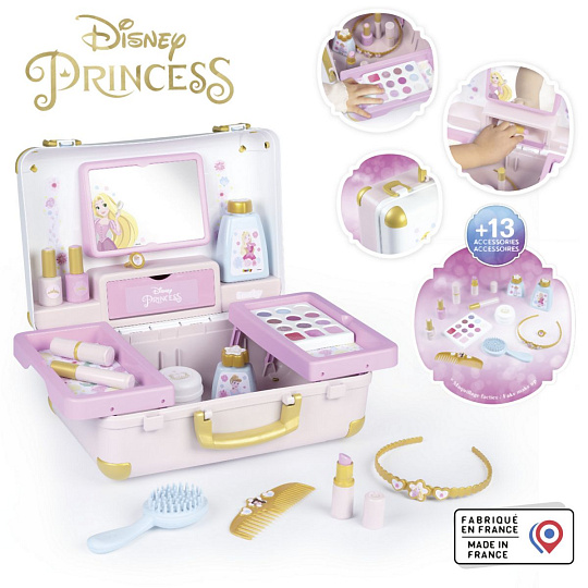Smoby Disney Princess Kosmetický kufřík s příslušenstvím Smoby Disney Princess Kosmetický kufřík s příslušenstvím