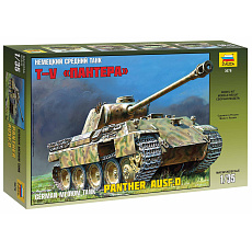 Zvezda Model Kit tank 3678 - Panther Ausf.D (1:35)
