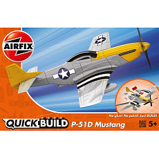 Airfix Quick Build letadlo J6016 - P-51D Mustang - nová forma