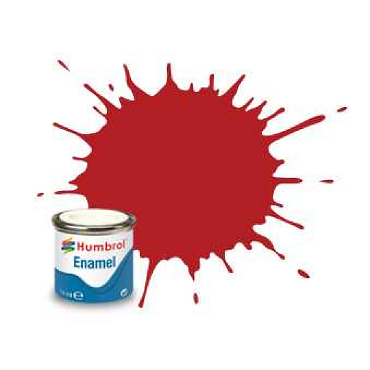 Humbrol barva email AA1660 - No 153 Insignia Red - Matt - 14ml