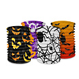 Lampion válec Halloween papír 15x15cm v sáčku (bez hůlky) 4 druhy karneval