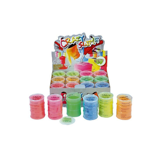Teddies Sliz - hmota neonová 8x5,5cm asst 6 barev