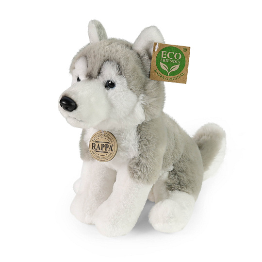 Rappa Plyšový pes husky sedící 23 cm SOFT COLLECTION Rappa Plyšový pes husky sedící 23 cm SOFT COLLECTION
