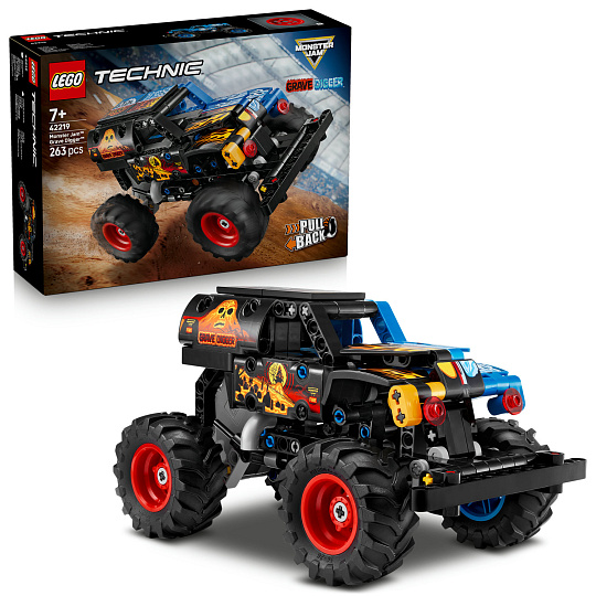 LEGO Technic 42219 Monster Jam™ Grave Digger™ Oheň a led LEGO Technic 42219 Monster Jam™ Grave Digger™ Oheň a led