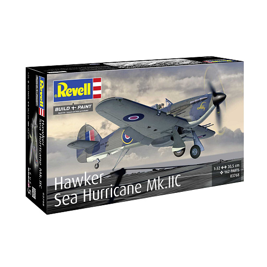 Revell Plastic ModelKit letadlo 03768 - Hawker Sea Hurricane Mk.IIC (1:32)