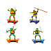 Funrise Želvy Ninja skate asst. - Sewer Shredders - Movie
