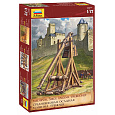 Zvezda Wargames (AoB) katapult 8516 - Medieval Siege Engine Trebuchet (1:72)