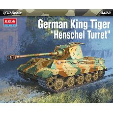 Academy Model Kit tank 13423 - German King Tiger "Henschel Turret" (1:72)