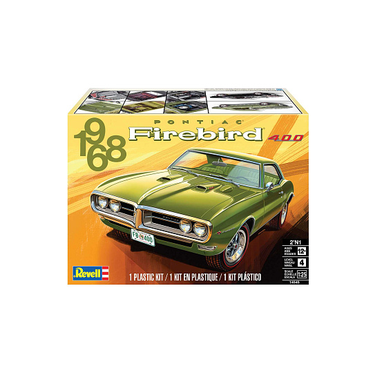 Revell Plastic ModelKit MONOGRAM auto 4545 - 68 Firebird (1:25)