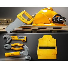 Wiky Nářadí s helmou a svítilnou Wiky Nářadí s helmou a svítilnou