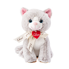 Lumpin Kočka Jacqueline světle šedá, 25cm Lumpin Kočka Jacqueline světle šedá, 25cm