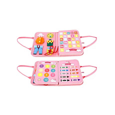 Rappa 2Kids Toys Senzorická kniha Jedonorožec
