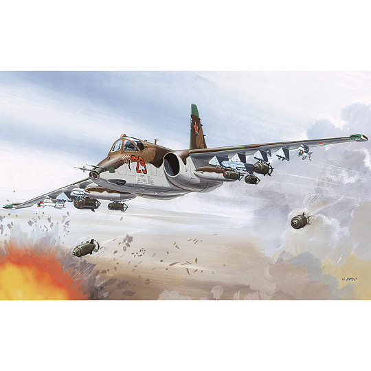 Směr plastový model letadla Suchoj Su-25 K